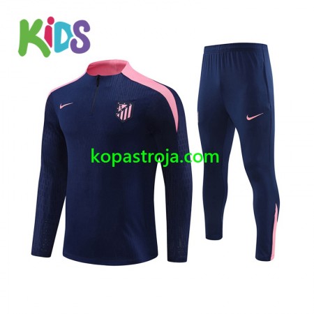 Atlético Madrid Barn Tränings Sweatshirtställ 2024/25